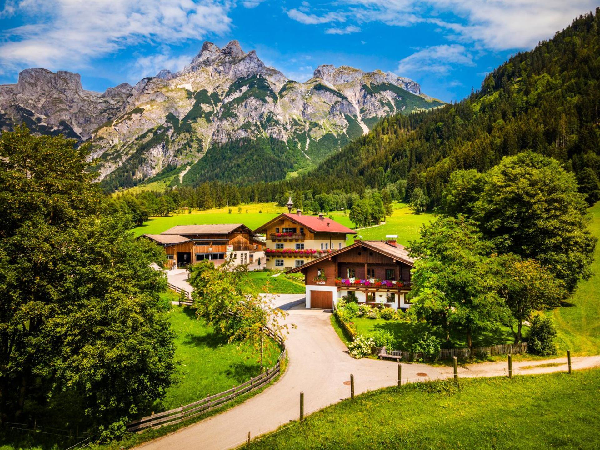 Hotel Bio Bauernhof Vorderoberlehen Werfenweng Exterior foto