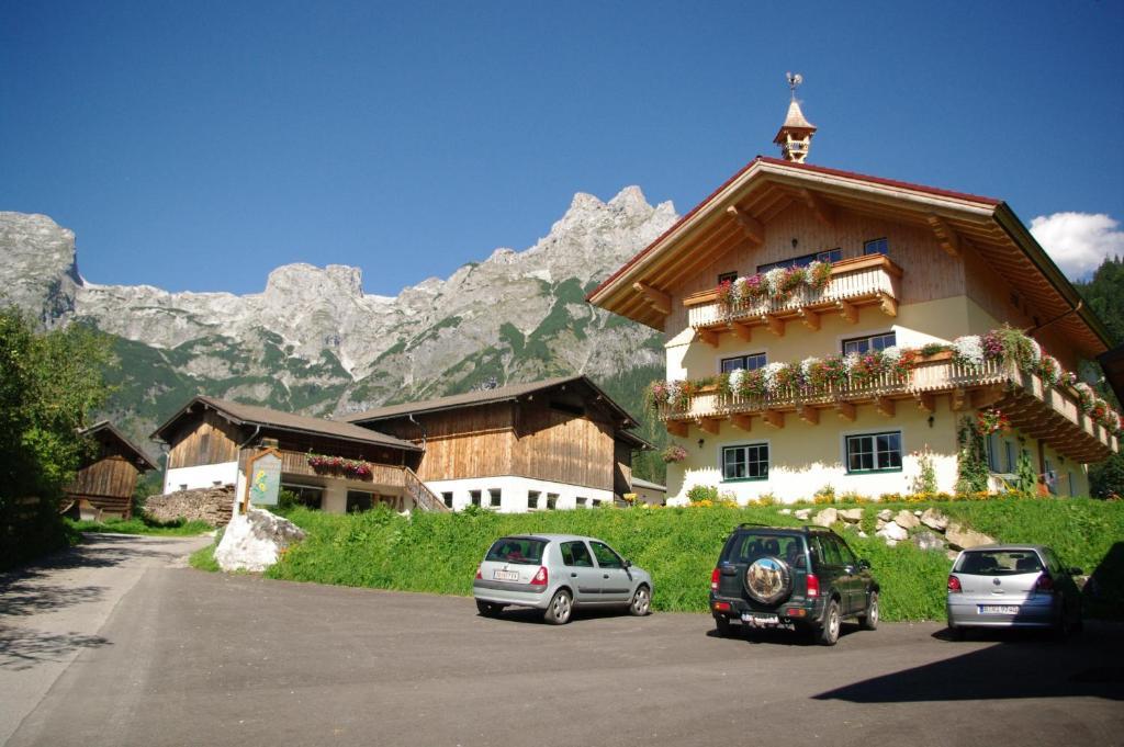 Hotel Bio Bauernhof Vorderoberlehen Werfenweng Exterior foto